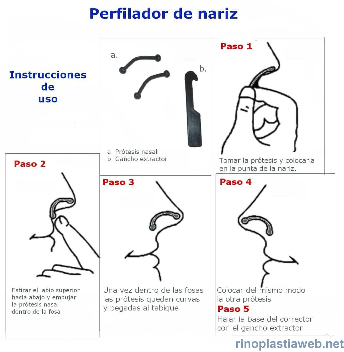 Corrector Nasal Respingador + Extractor